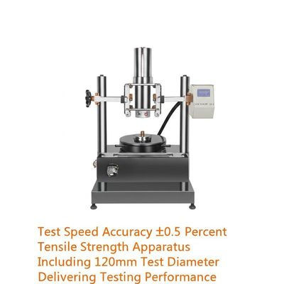 Tension Test Machine with ±0.5% Test Speed Accuracy 120mm Test Diameter and 0.001mm Displacement Measurement Accuracy