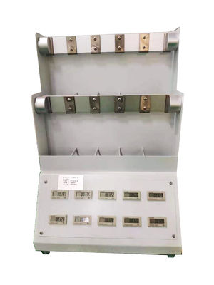 10 Station Adhesive Tape Holding Force Test Machine dengan Pengatur Waktu Suhu Kamar